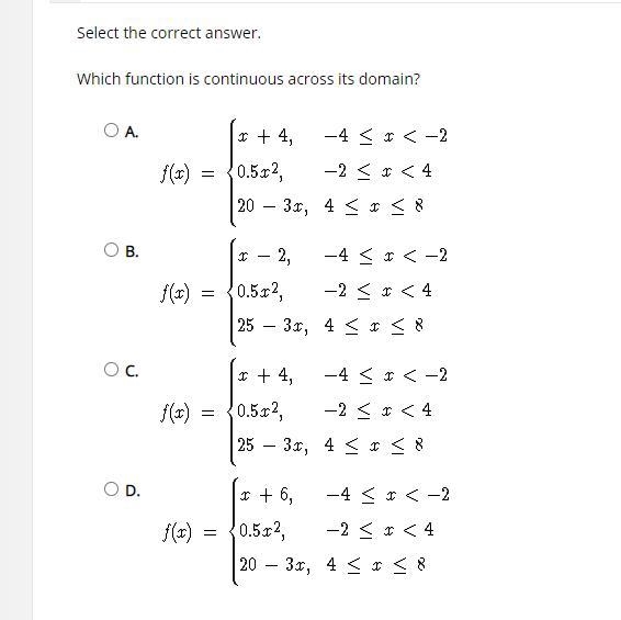 Which function is continous across its domain? Pls help-example-1