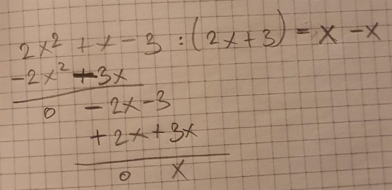 Did I divided the polinoms in a correct way? If I didn't please explain how ​-example-1