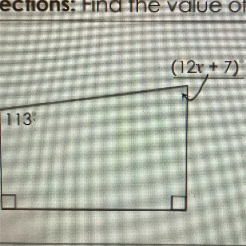 Find the value of x please I need help-example-1