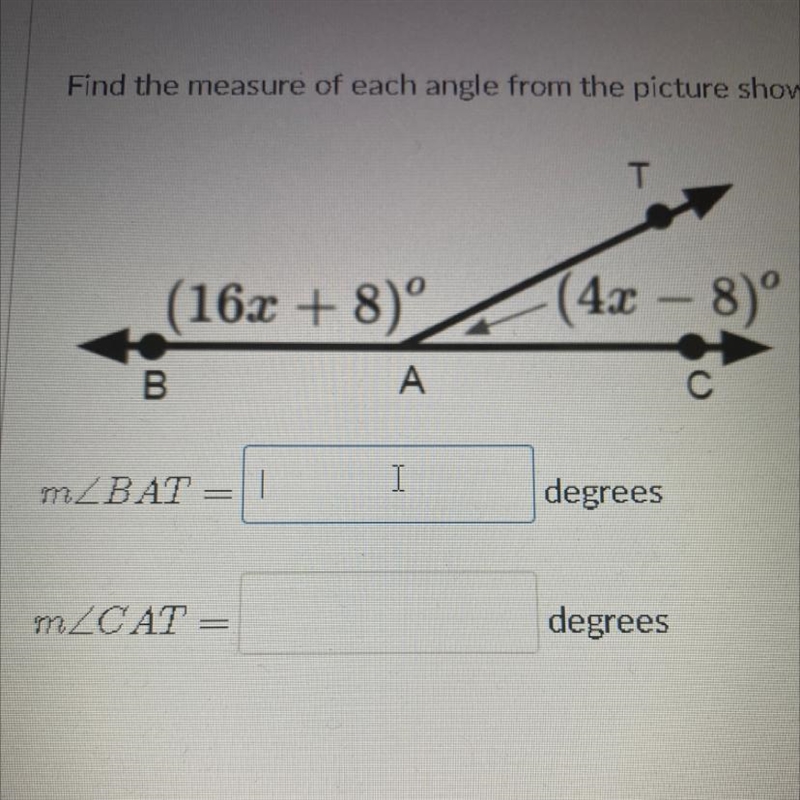 Find the measure of each angle from the picture shown below-example-1