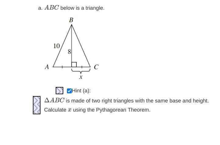 Below is a triangle.-example-1