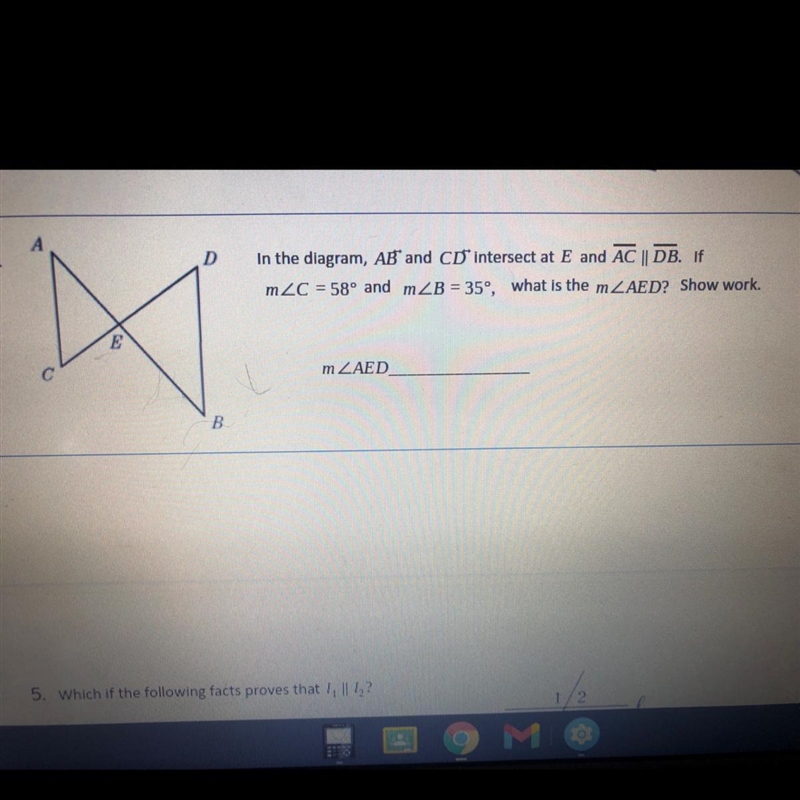 PLS HELP ME FIND MEASURE AED-example-1