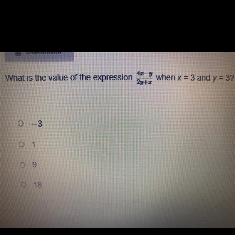 4x - y/2y +x ------- x=3 y=3-example-1