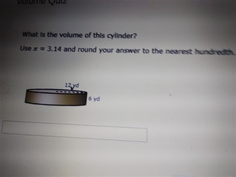 What is the volume of the cylinder-example-1