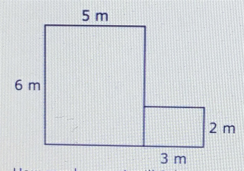 John wants to put new carpet in his den. How much carpet will John need to cover the-example-1