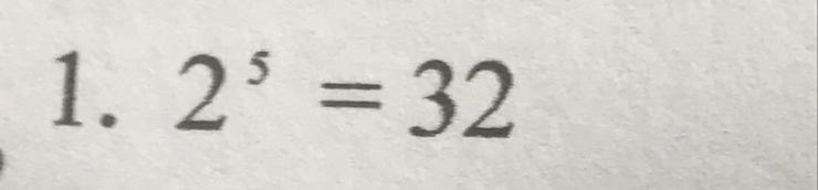 Convert the following to logarithm form. *PLEASE GIVE EXPLANATION*-example-1