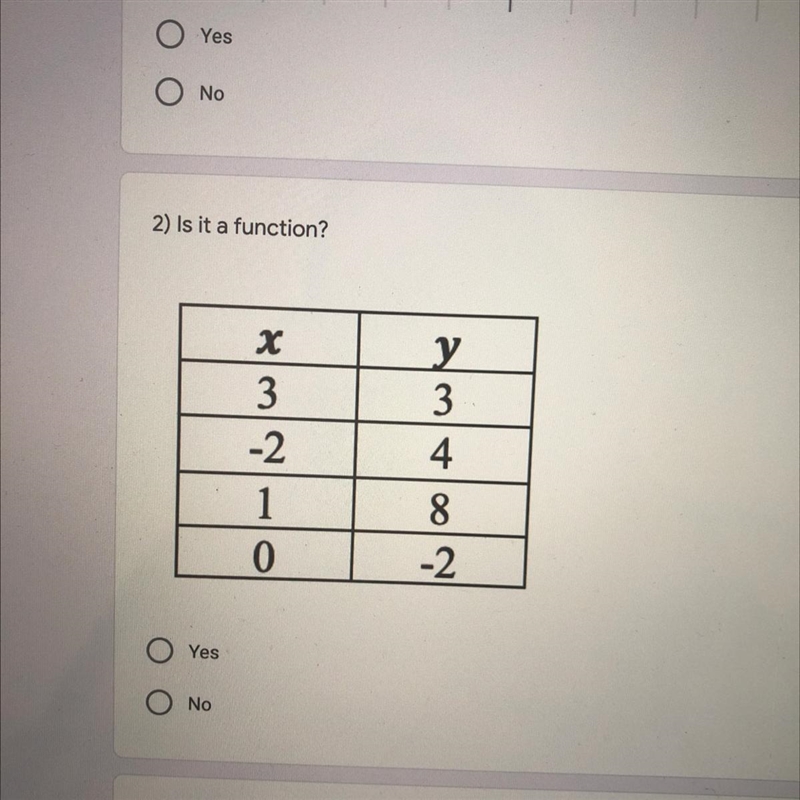 1) Is it a function? Please help-example-1