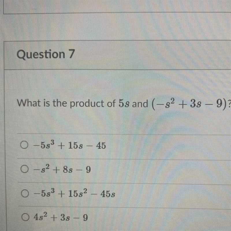 What is the product of 5s and (-52 +38 – 9)?-example-1