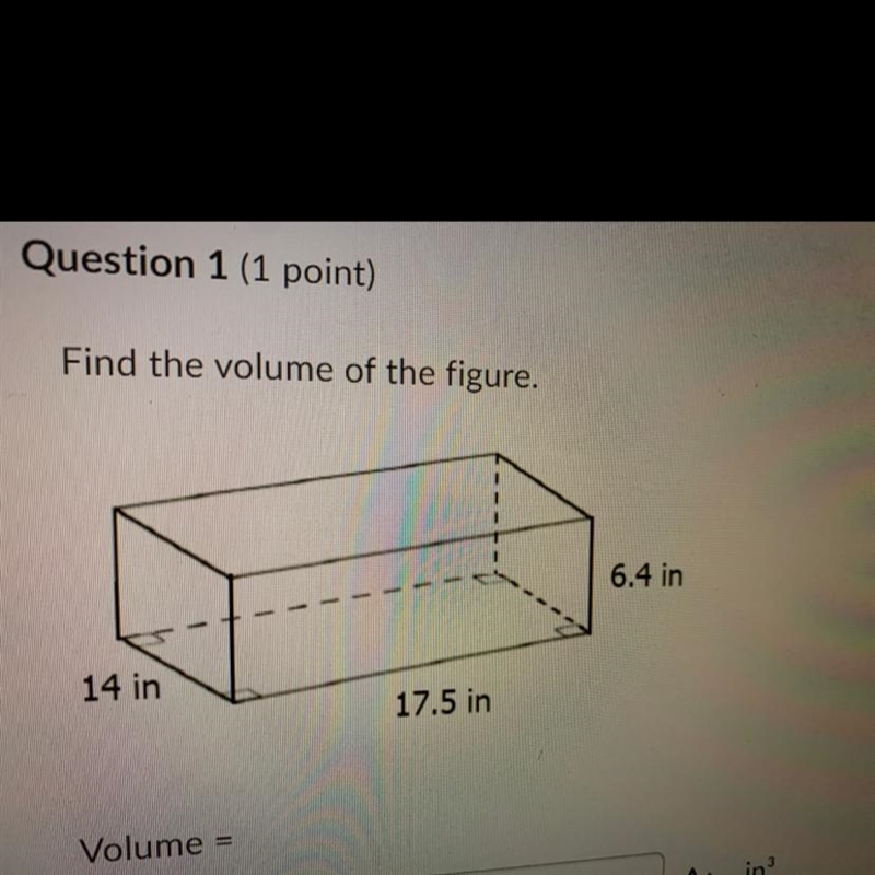 Find the volume of the figure please.-example-1