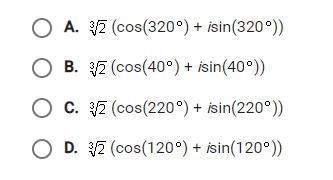 Which expression is a cube root of -1 + i sqrt 3-example-1