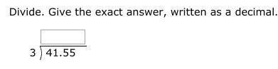 Divide. Give the exact answer, written as a decimal.-example-1