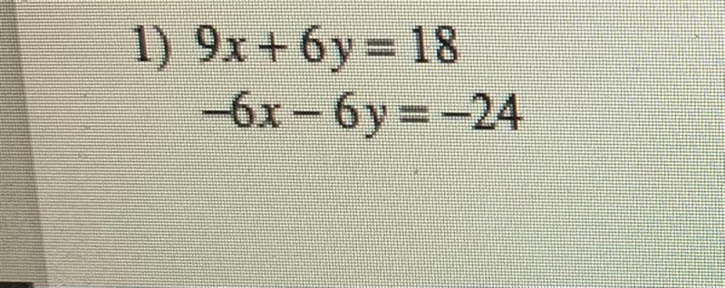 I need help you solve this by using elimination and substitution thank you-example-1