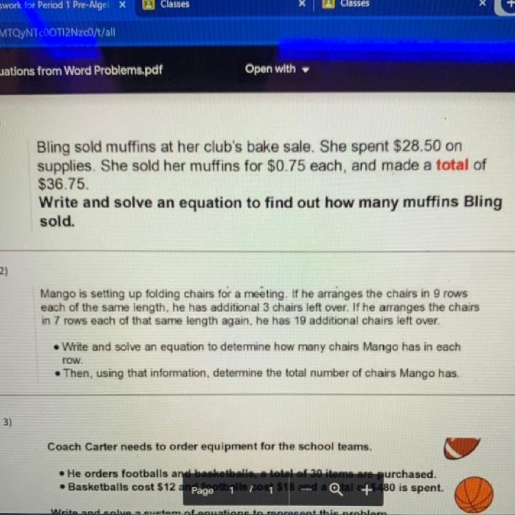 Bling sold muffins at her club's bake sale. She spent $28.50 on supplies. She sold-example-1