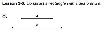 In-depth explanation please! Am I supposed to just add two lines? Lesson 3-6. Construct-example-1