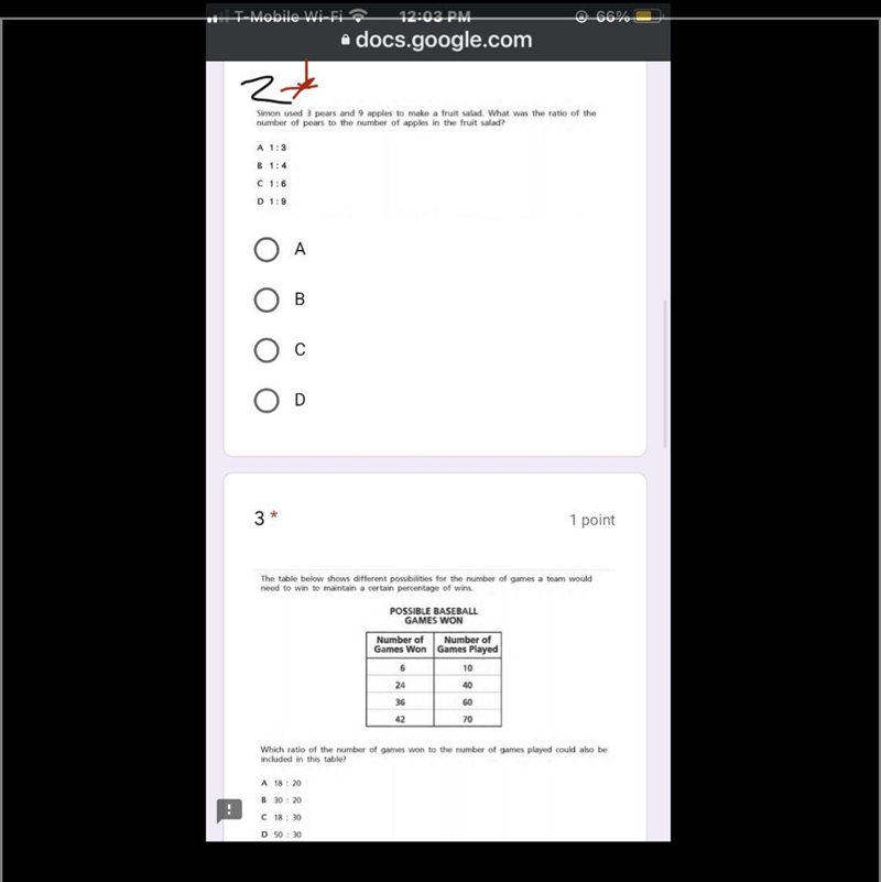 Please help me with number two and three :)-example-1