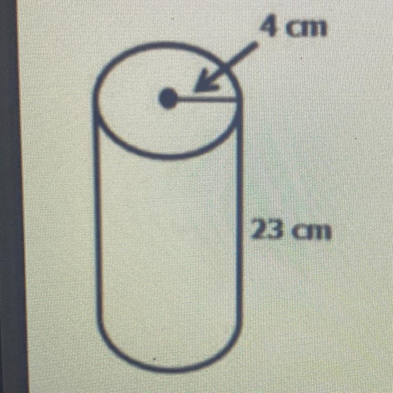 What equation(s) could represent the volume of the cylindrical barrel when completely-example-1