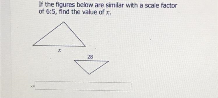 Find the value of x ?-example-1