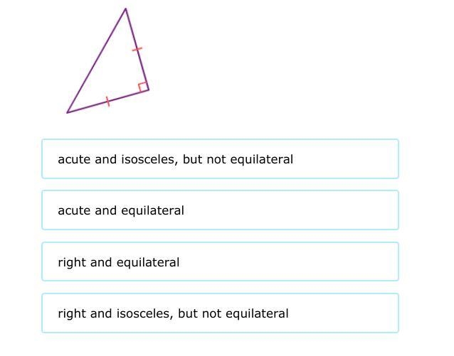 Classify this triangle by its sides and angles.-example-1