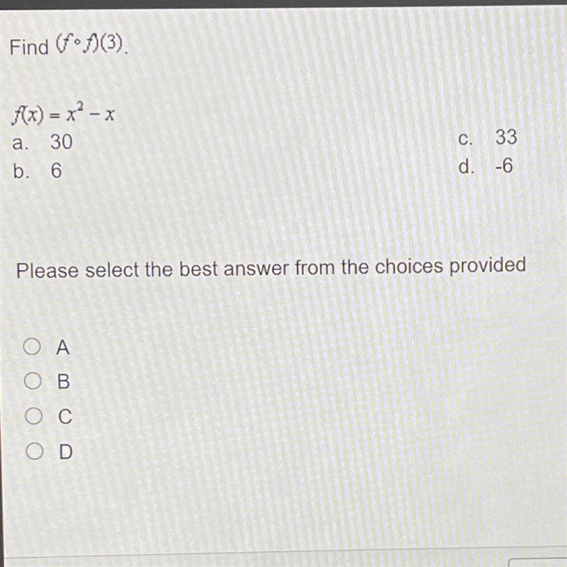 Find (from (3) f(x) = x^2 - x-example-1