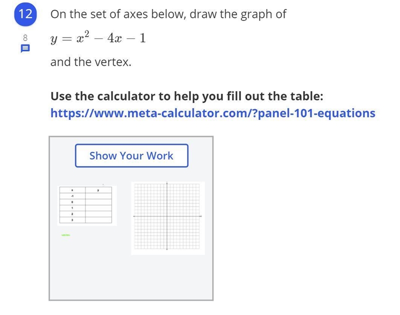 I NEED HELP WITH A MATH QUESTION!!! graph and vertex are included-example-1