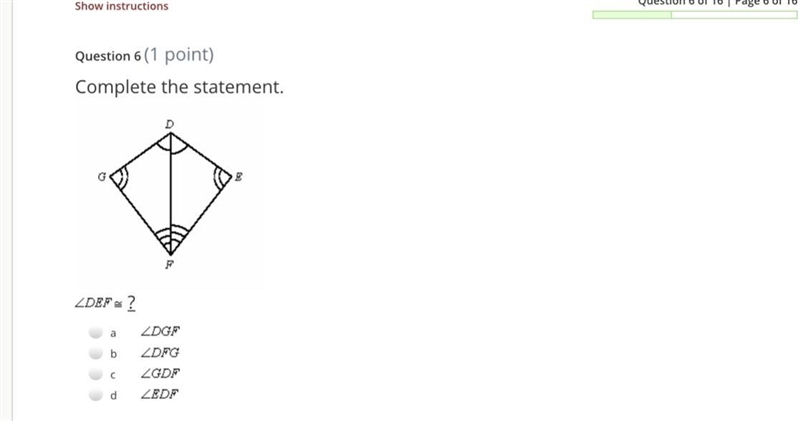 Name an angle vertical to < DEF-example-1