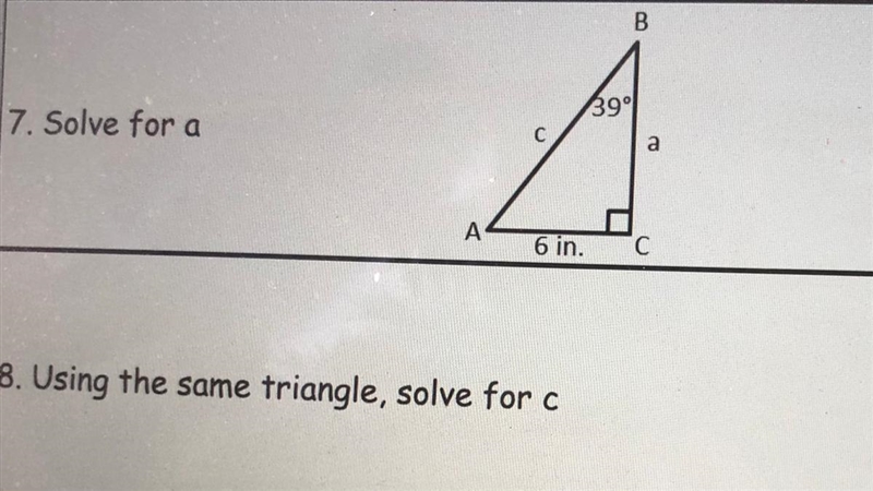 Please help with numbers 7 and 8.-example-1