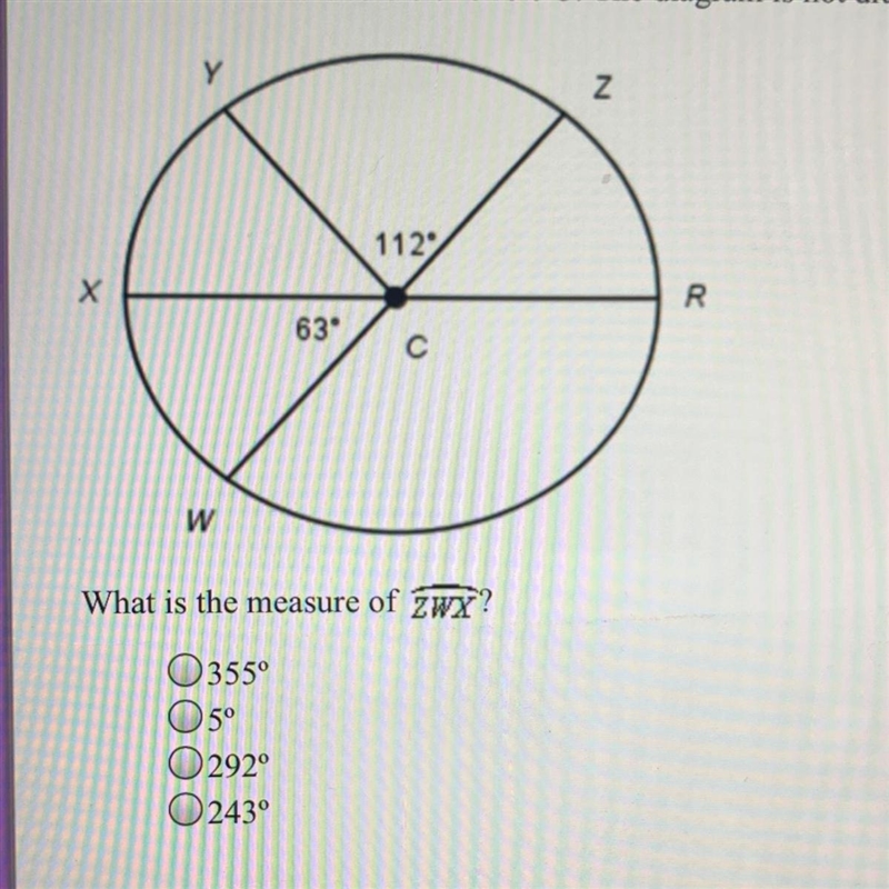 What is the measure of ZWX?-example-1