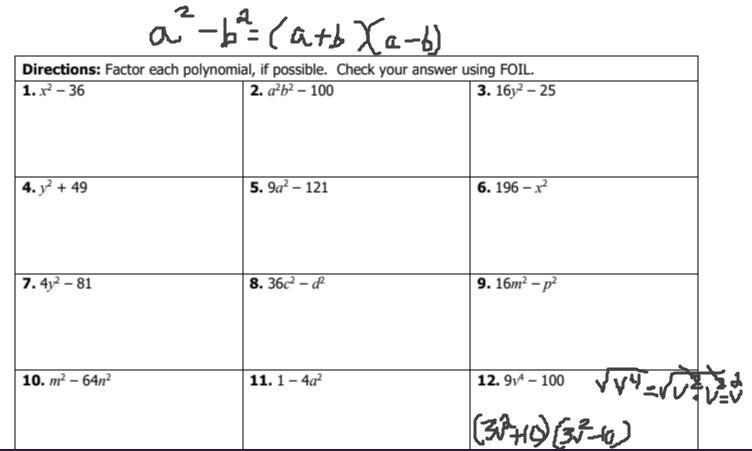 I need help on math can u guys pick 6 random ones and help give me the answer plz-example-1