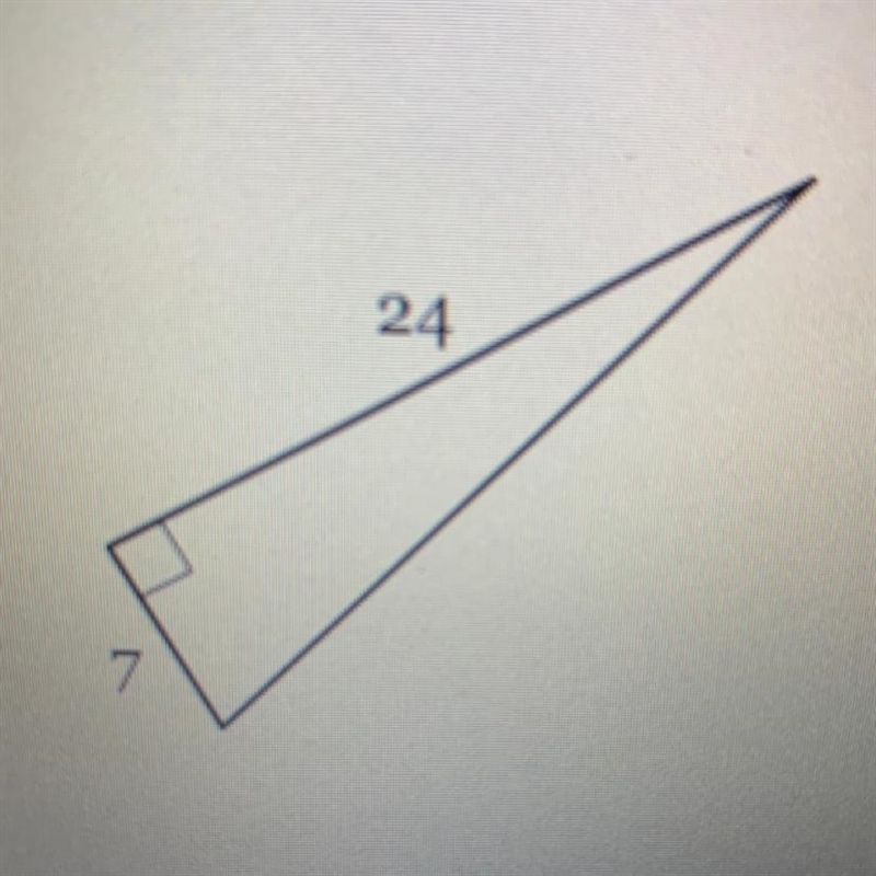 Is this a right triangle?-example-1