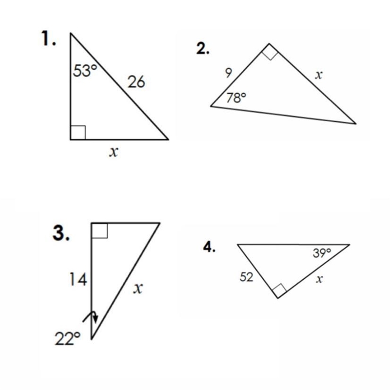 Plsss Help!!!! Find the value of x. Round to the nearest tenth.-example-1