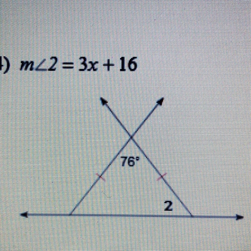 Find the value of x. Sum 1 help I rlly don’t get this-example-1