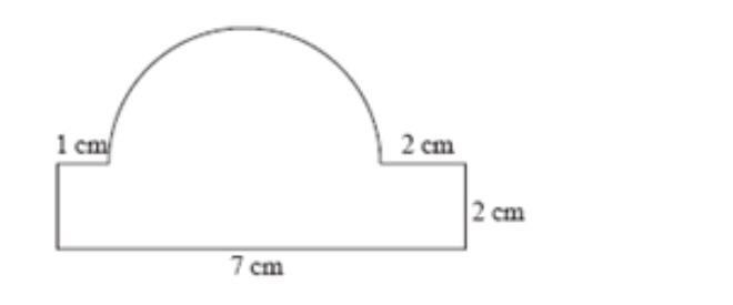 What is the perimeter of the following figure-example-1