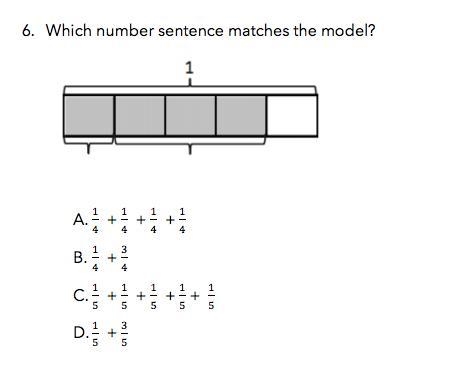 Which number sentence matches this model?-example-1