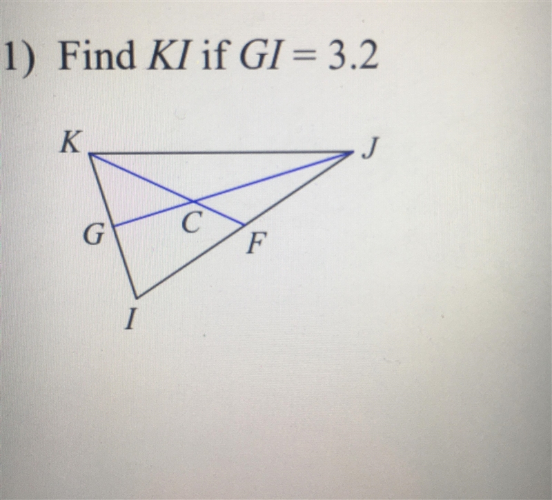 Find KI if GI = 3.2 Can anyone help??-example-1