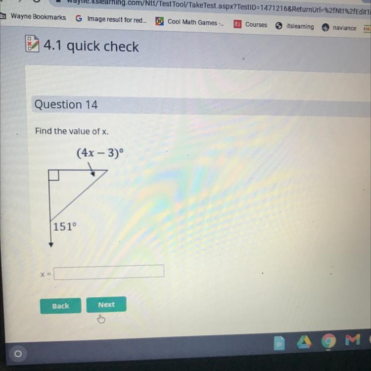 Find the value of x pls help-example-1