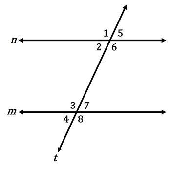 Help please If the measure of angle 6 is 140 degrees and the measure of angle 7 is-example-1