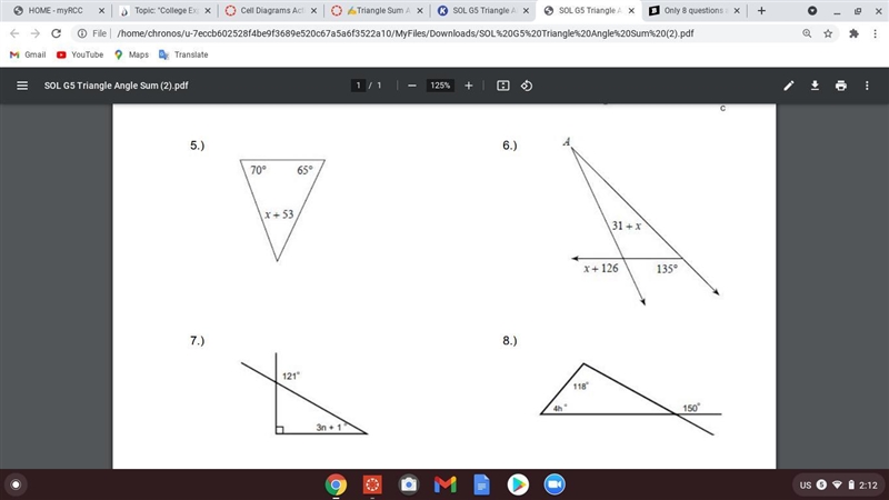 Only 8 questions and for geometry-example-2