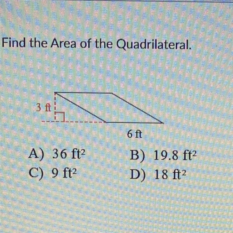 Find the Area of the quadrilateral. Please help-example-1