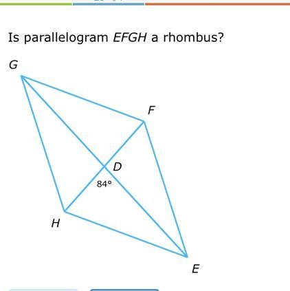 Yes or no to this.. is it a rhombus??-example-1