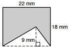 Find the shaded area. ​Round to the nearest tenth if necessary-example-1