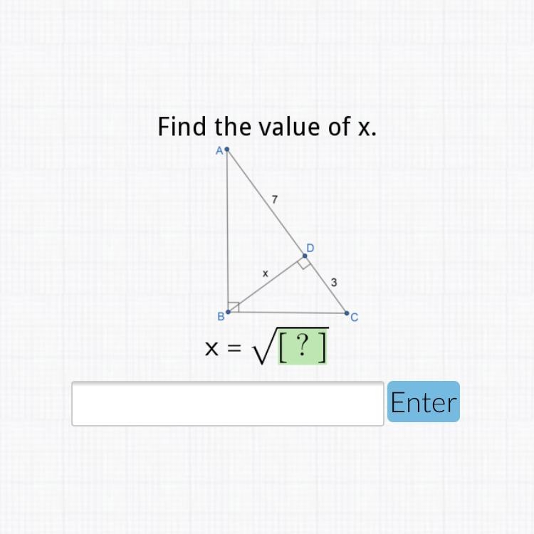 Can somebody help me find the value of x-example-1