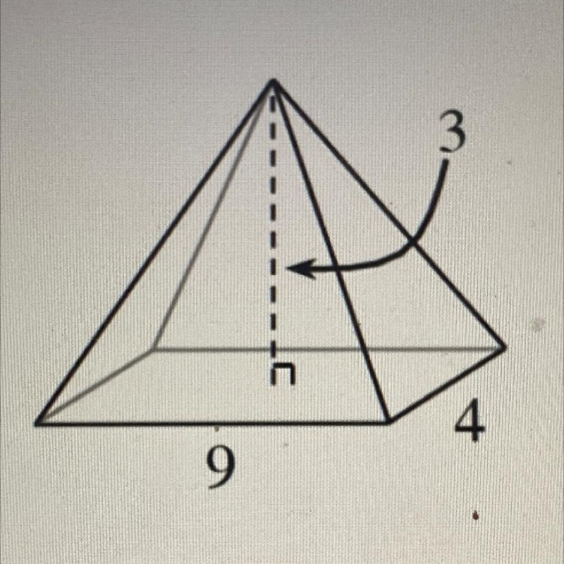 Calculate the volume of a rectangular prism with the same base area and the same height-example-1