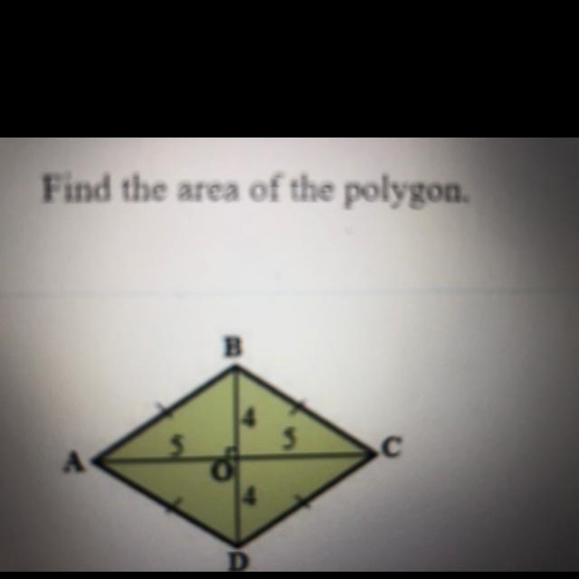 Find the area of the polygon-example-1