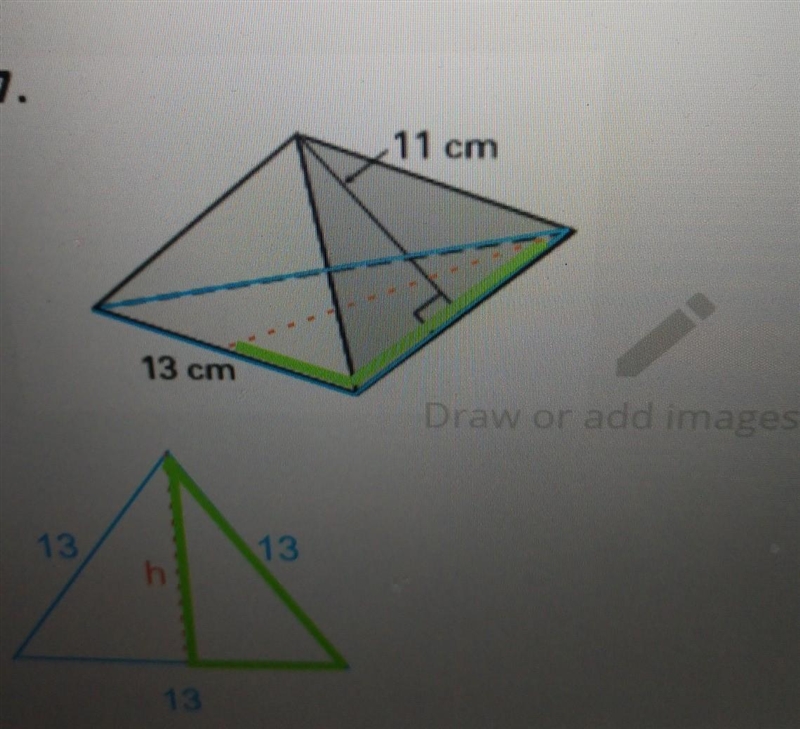 Find Surface area and lateral surface area​-example-1