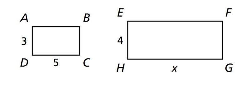 The ratio of the perimeter of the rectangle ABCD to the perimeter of rectangle EFGH-example-1