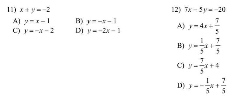 Write the slope-intercept form of the equation of each line.-example-1