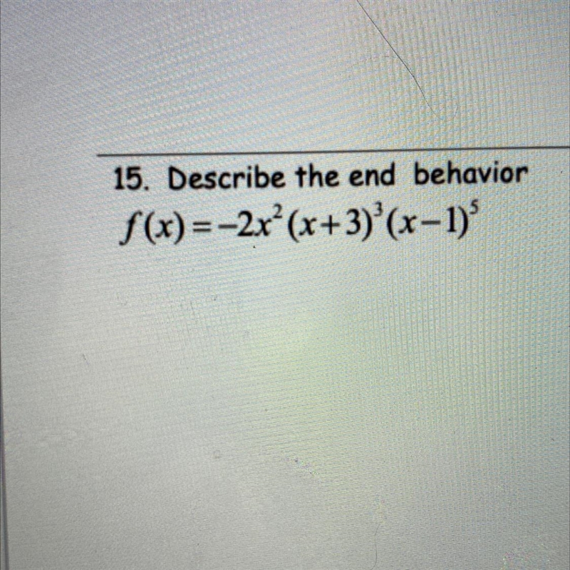 F ( X ) = - 2x^2 ( X + 3 )^3 ( X - 1 )^5-example-1