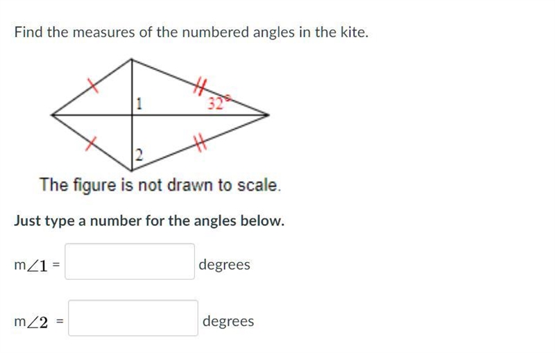 Find the measures of the numbered angles-example-1