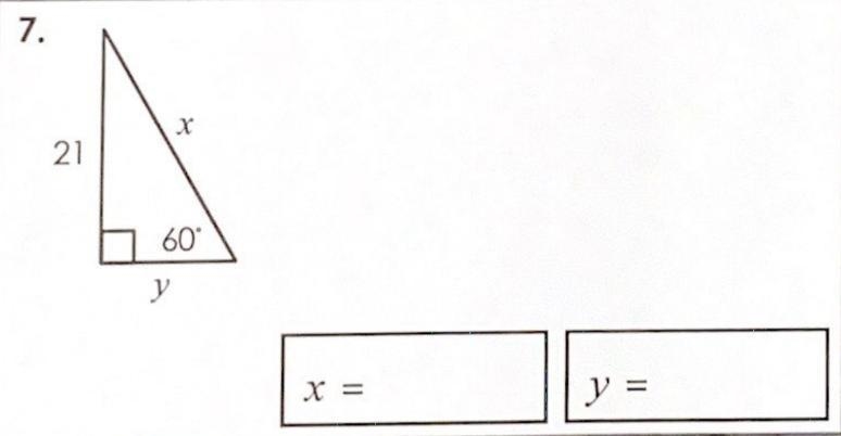 I need help. Find the value of each variable.-example-1