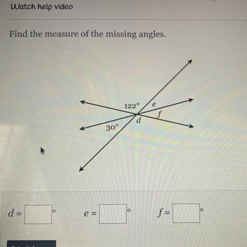 Find the measure of the angles D, E, and F HELP PLZ-example-1